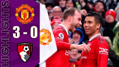 ویدیو: خلاصه بازی منچستریونایتد 3-0 بورنموث