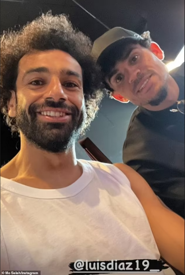 محمد صلاح در بارسلونا