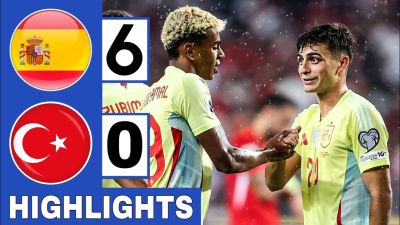 ویدیو: خلاصه بازی اسپانیا 6-0 ترکیه; گلباران ترکیه در شب درخشش بارسایی&zwnj;ها