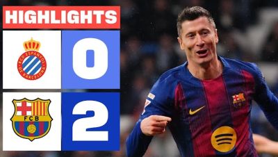 ویدیو: خلاصه بازی اسپانیول 0-2 بارسلونا; سیلی خوان گارسیا به تیم سابقش!