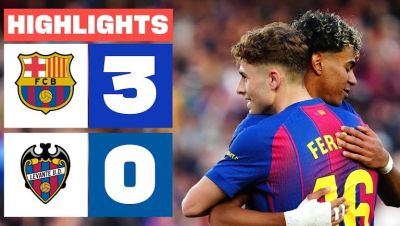 ویدیو: خلاصه بازی بارسلونا 3-0 لوانته; صدر دوباره آبی و اناری شد!