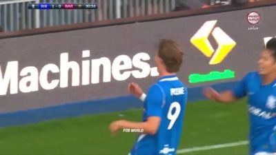 ویدیو: گل اول بیرمنگام به بارسلونا توسط آگوست پریسک