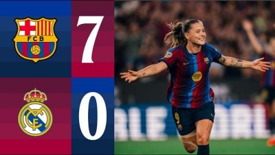 ویدیو: خلاصه بازی زنان بارسلونا 7-0 رئال مادرید؛ تحقیر باسابقه در الکلاسیکو - کلودیو پینا رئال را گریه انداخت!